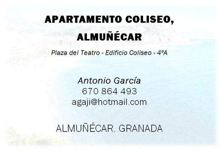 Apartamento Coliseo Almuñécar Extérieur photo